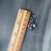 The Equinox  - Labradorite Moonstone and Sunstone Wire Wrapped Sterling Silver Earrings