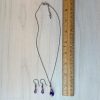 Dot the I - Amethyst Sterling Silver Necklace