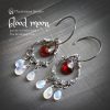 il_fullxfull.7220846367_9fxw.jpg Blood Moon - Moonstone Garnet Wire Wrapped Sterling Earrings
