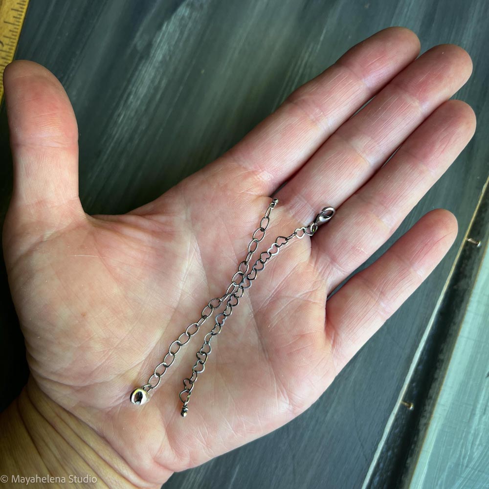 Just Extender - Dark Sterling Silver Universal Extender/Bracelet