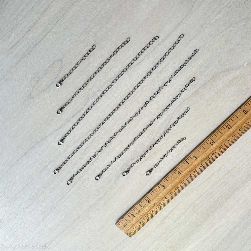 Just Extender - Dark Sterling Silver Universal Extender/Bracelet