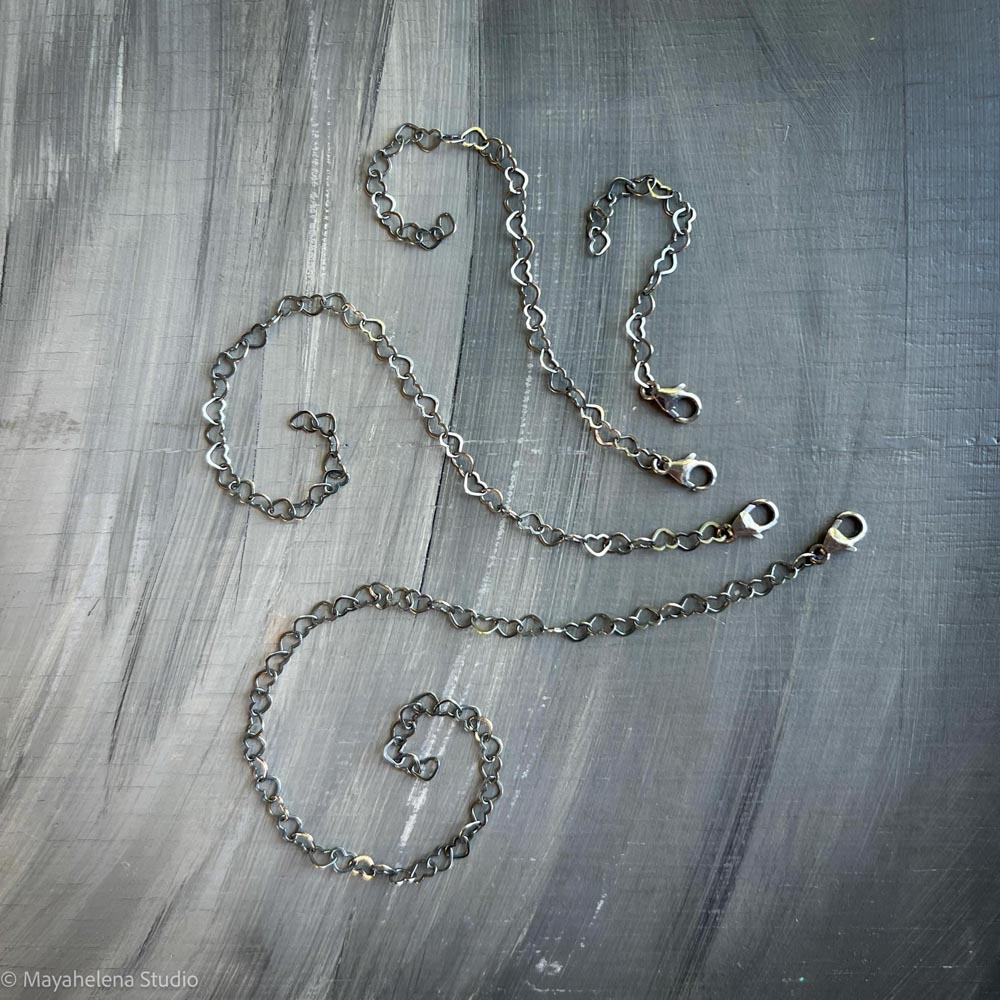 Just Extender - Dark Sterling Silver Universal Extender/Bracelet